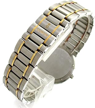 Amazon | [コルム]CORUM 腕時計 ロムルス K18 コンビ ブロックブレス